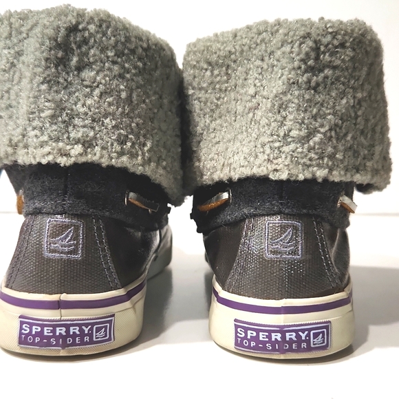 Sperry Top-Sider Abacos Silver Gray Wool Versatile Sneakers Size 7M - Picture 5 of 12